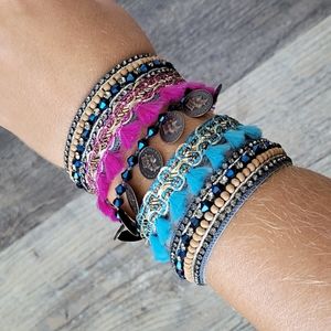 NWOT Deepa Gurnani Multi Layered Bracelet